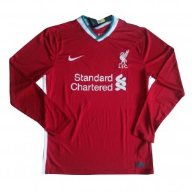 Jalkapallo Pelipaidat Liverpool Kotipaita 2020-2021 Pitkähihainen